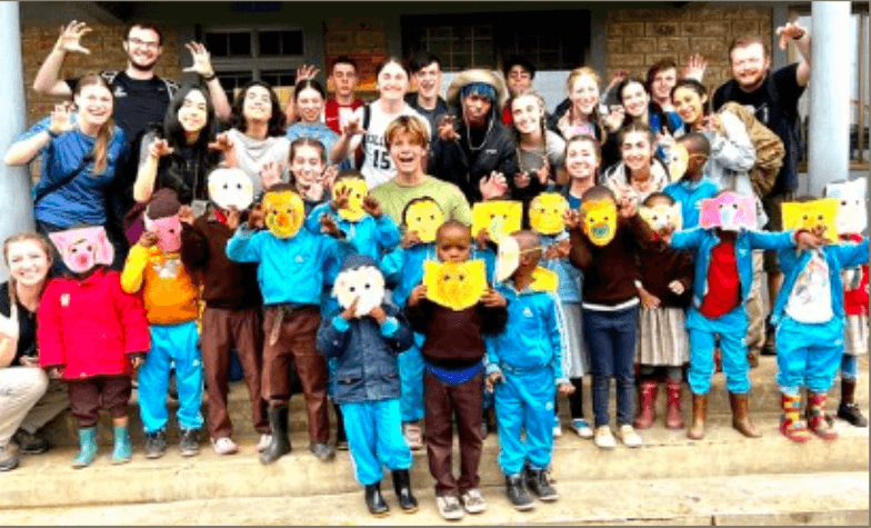 Children from the Seeway Tanzania community